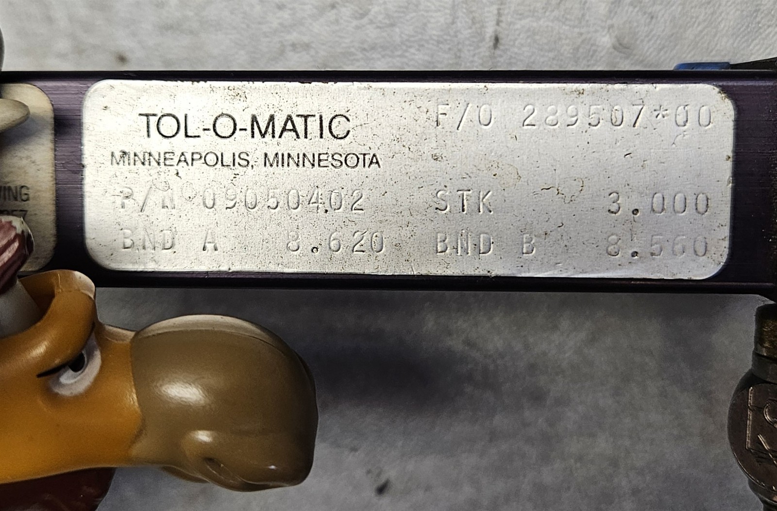 Tol-O-Matic 09050402 Linear Actuator STK 3.000