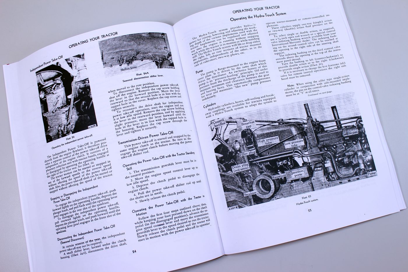International Farmall 350 Gas Tractor Owners Operators Printed Manual Ihc Ih