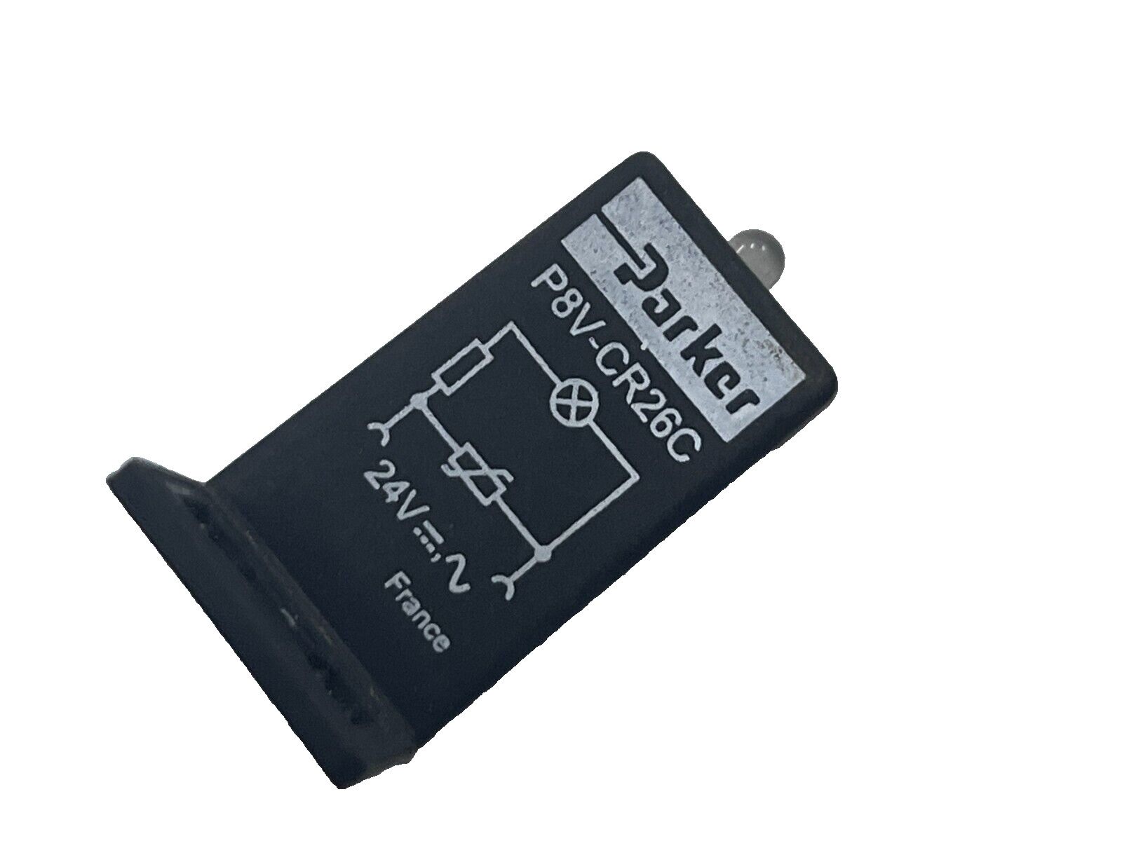 Parker PS1-E11 Pneumatic Modular Valve P2E-KS32C 24V DC + P8V-CR26C surge supp.