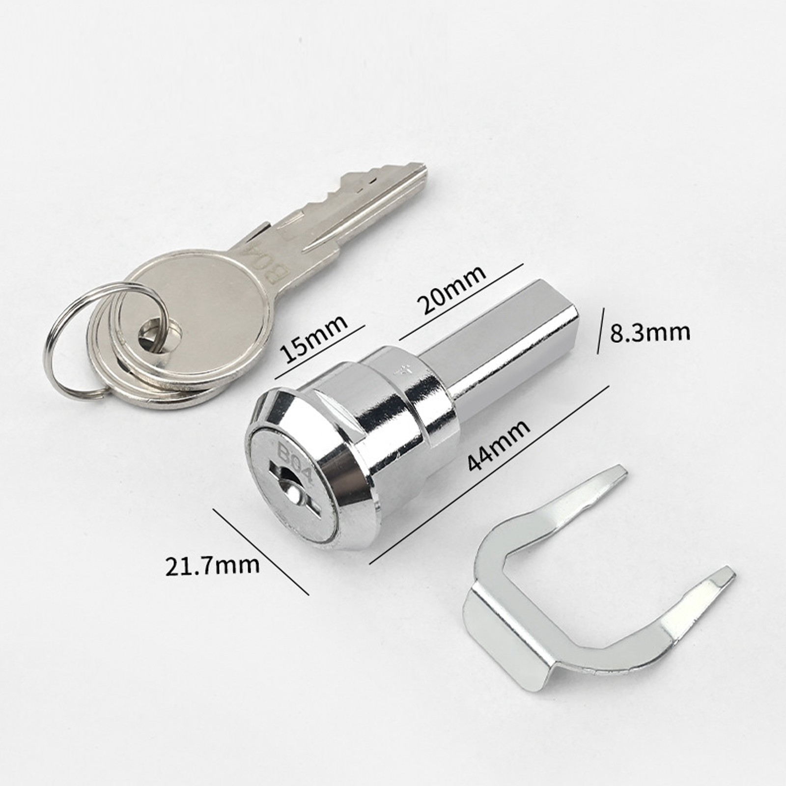 180° rotation unlocking Toolbox lock iron cabinet insert linkage drawer lock