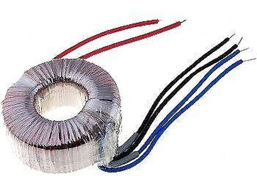INDEL Toroidal Mains Transformer TST50/004 230V 2x12V 2×2.05A