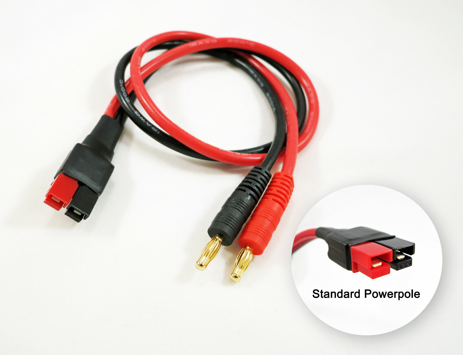 4mm Banana Post Cable fits ANDERSON POWERPOLE Power Supply Cord Plug Connector