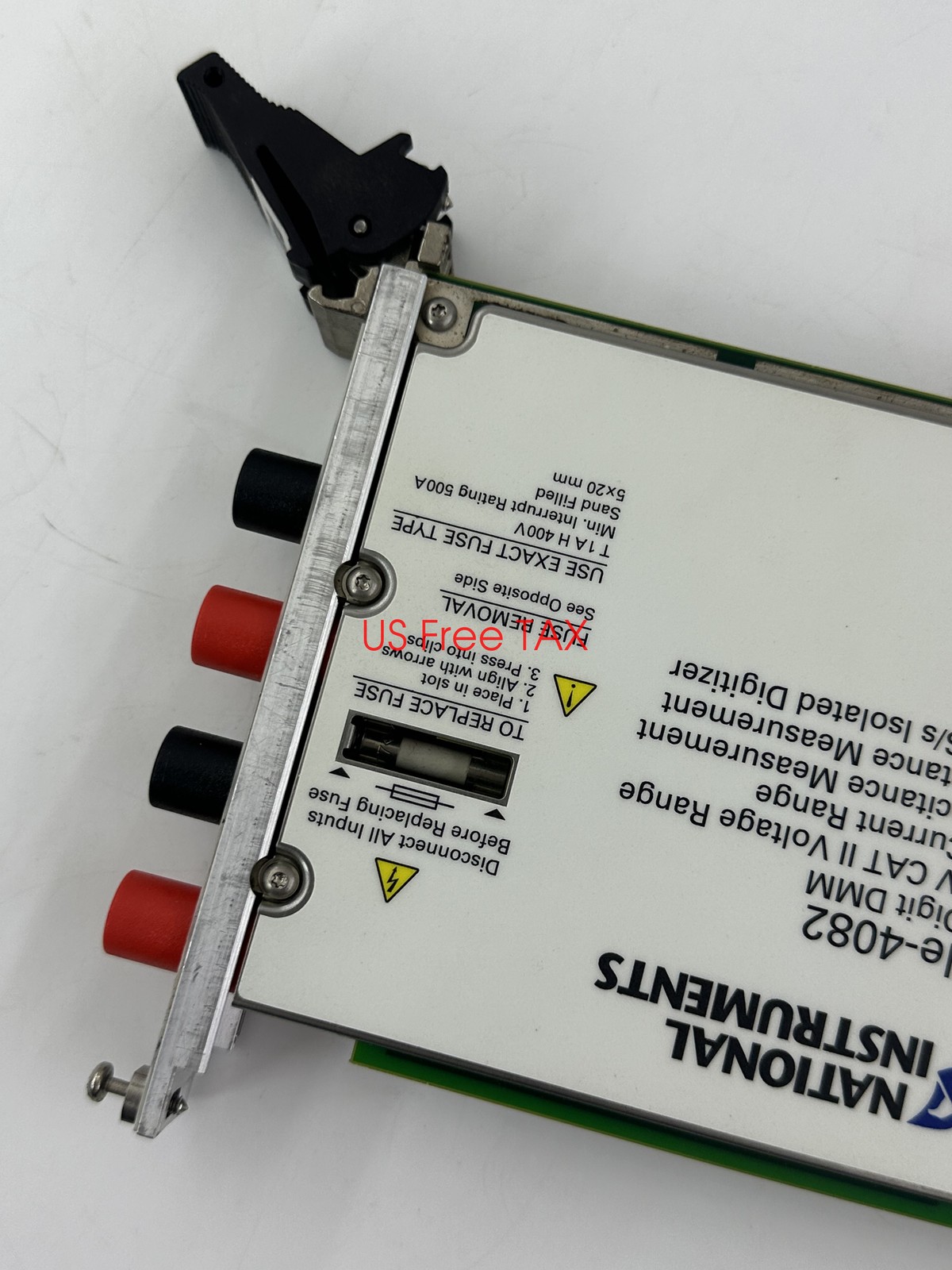 National Instruments NI PXIe-4082 Digital Multimeter Card 6-1/2 Digit DMM