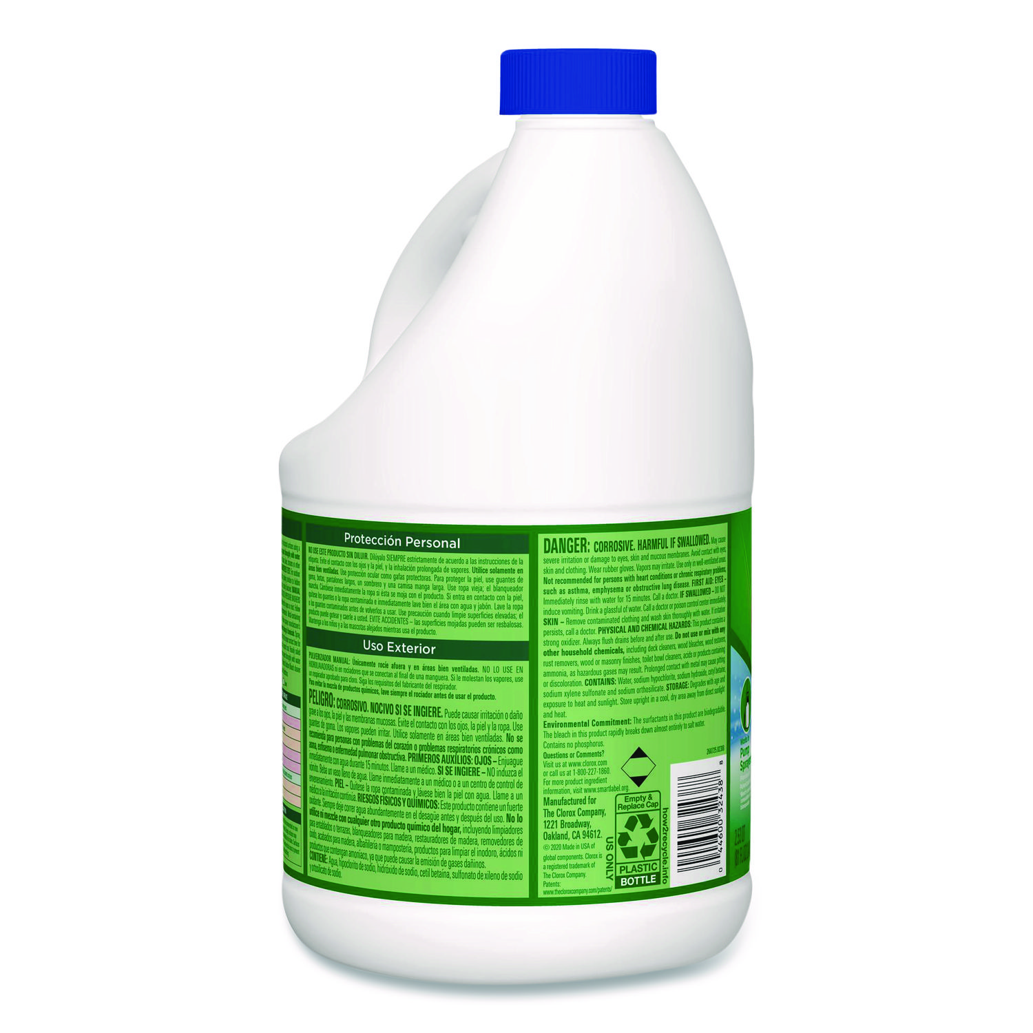OUTDOOR BLEACH, 81 OZ BOTTLE, 6/CARTON