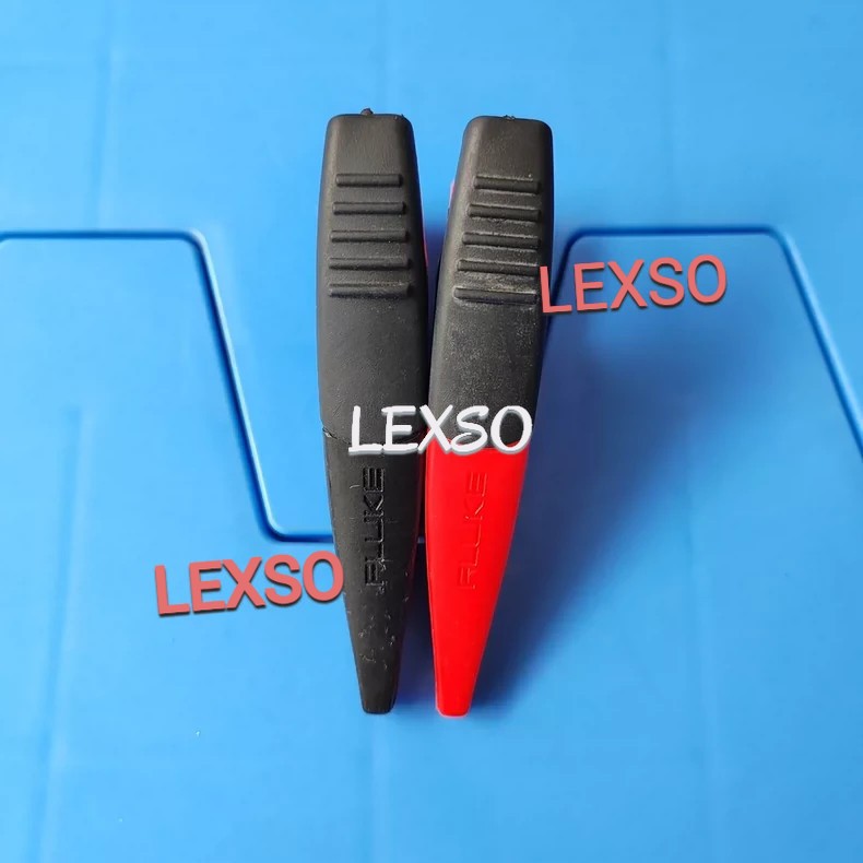 1PCS Fluke AC285 SureGrip 4MM Mulitimeter Alligator Clips for TL221/TL224…….