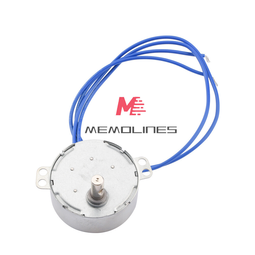 TYC-50 AC 12V/110V/220V CW/CCW 4W 50/60Hz Synchronous Motor 2RPM/5RPM Microwave