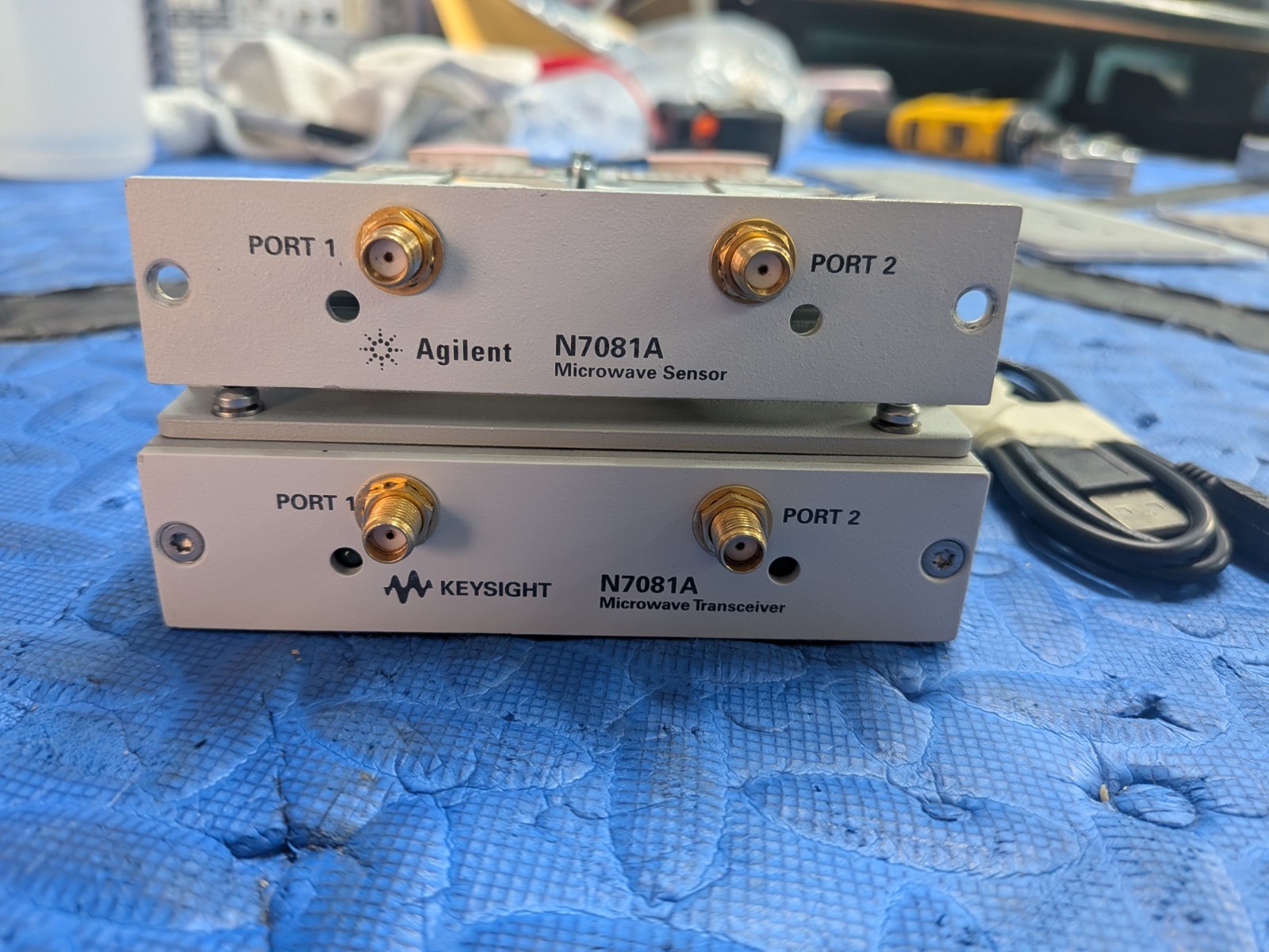 😍Agilent N7081A Microwave Transceiver Sensor Realtim VNA 6 Ghz Network Analyzer