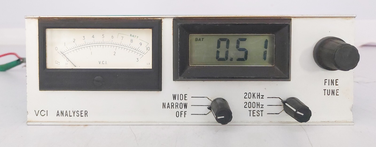VCI Analyser 20298 Analog And Digital Meter