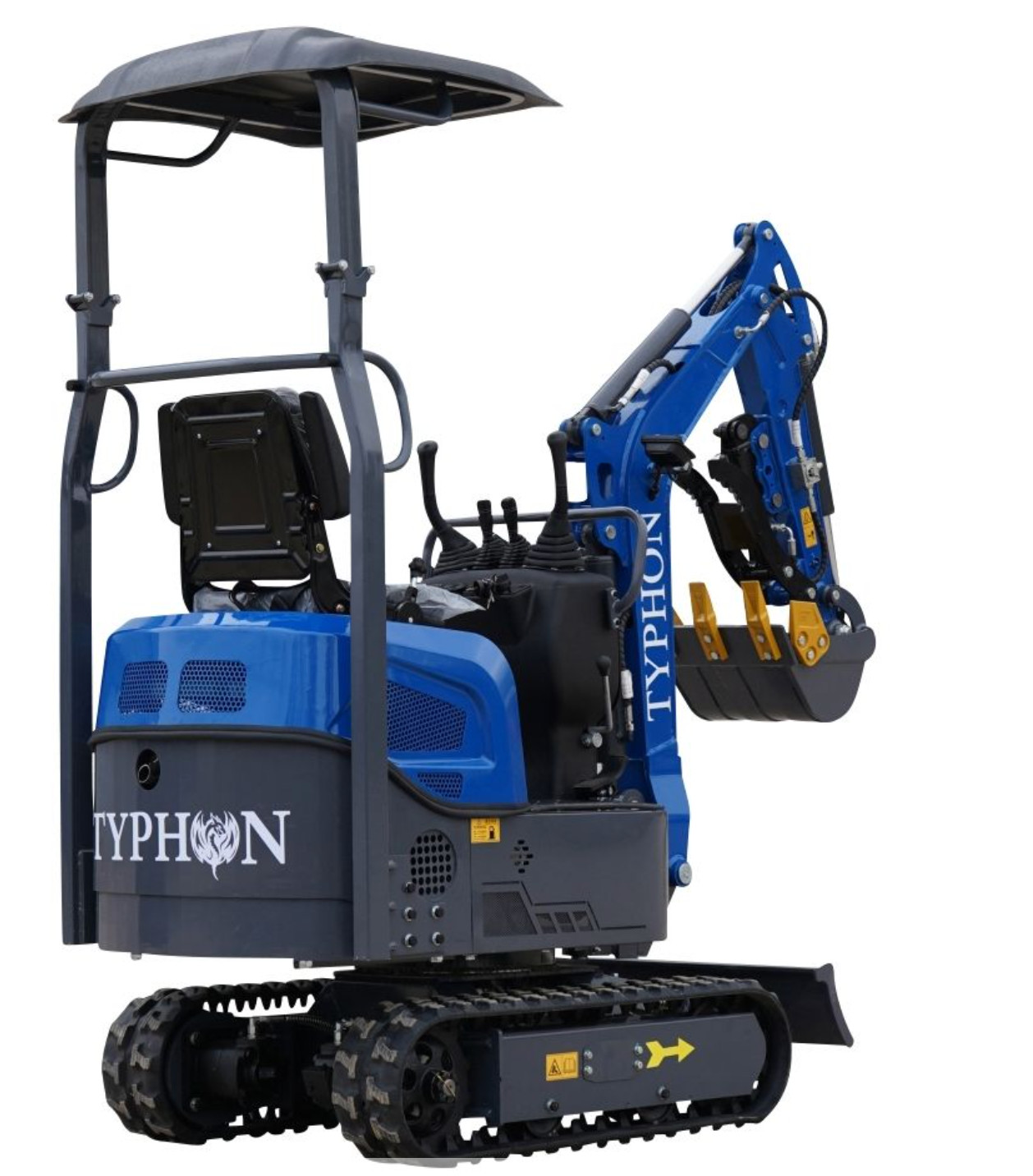 FREE SHIP Mini Excavator 1 Ton Digger 13.5hp Gas Tracked Crawler B&S EPA Engine