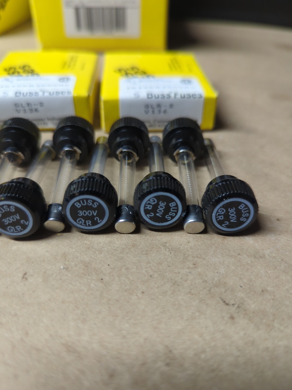 10- Bussmann GLR-2 Buss Fuses 300V
