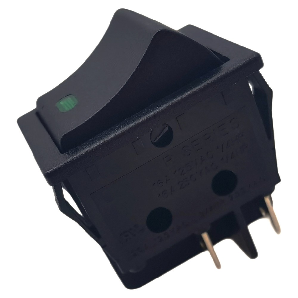 4Pin Green Rocker Switch 16A 125VAC 250VAC 1/4HP 20A 3/4HP for R Series