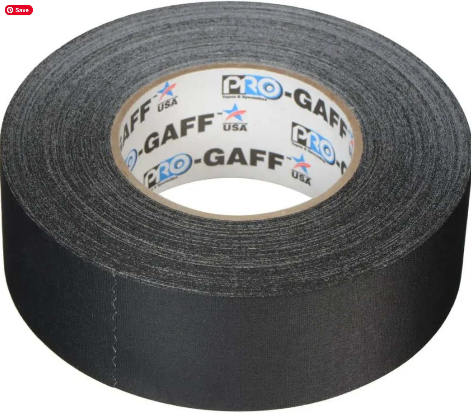 Pro Tapes Pro Gaffer Tape Black 2″ x 55 yds. NEW