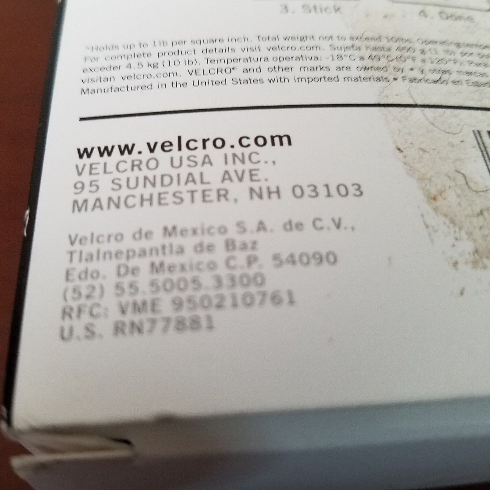VELCRO Industrial Strength Heavy Duty Stick On Tape Velcro 4ft x 2in Tape X310