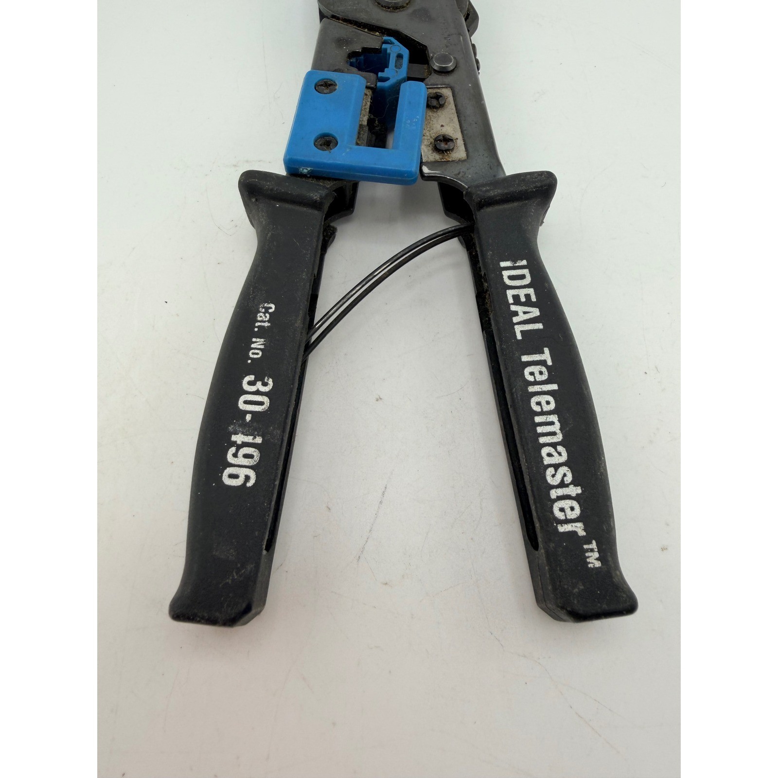 IDEAL Telemaster 30-196 Modular Plug Crimp Tool RJ-11 RJ-12 RJ-45 Cat No 30-196