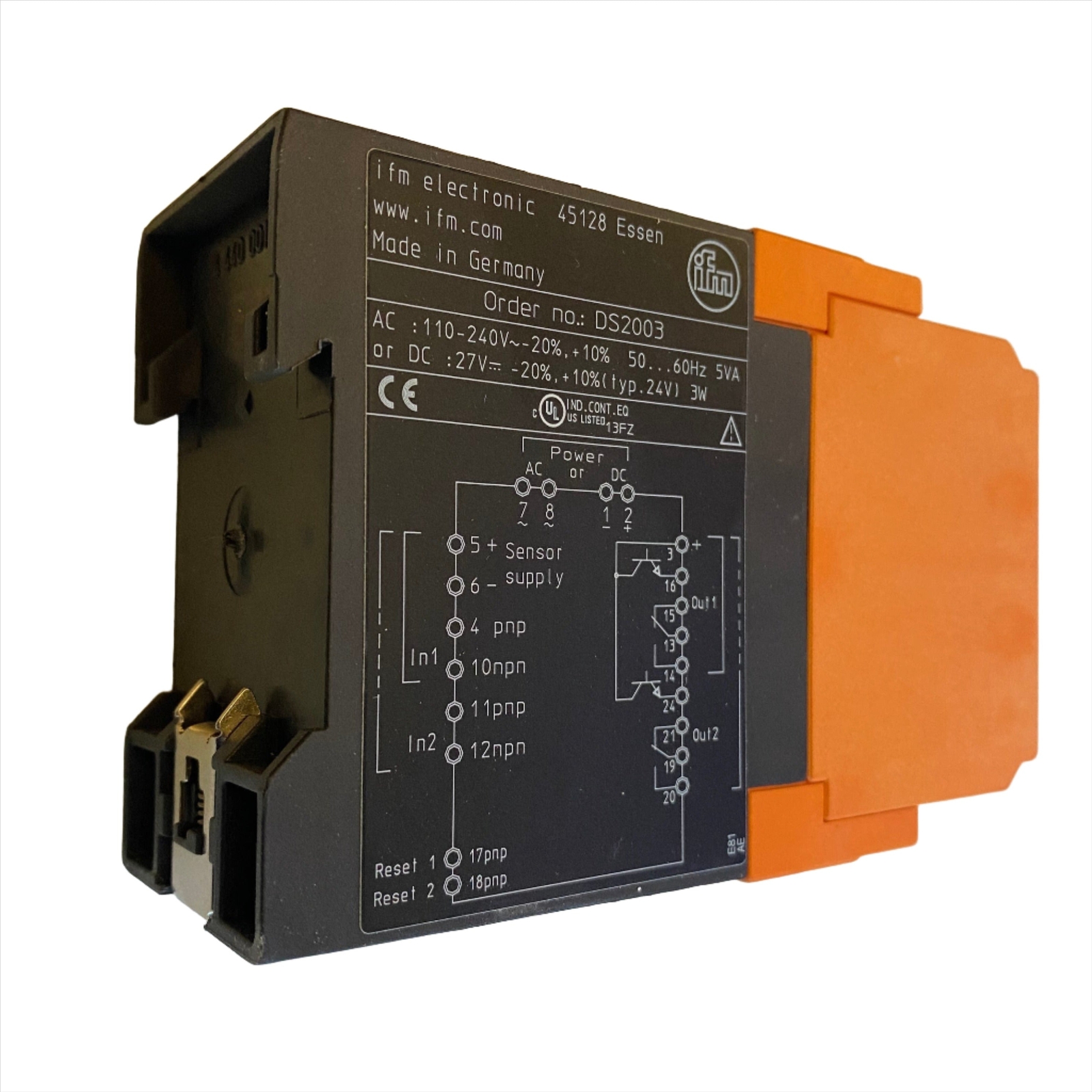IFM DS2003 – Monitor, Evaluation Unit FS-1