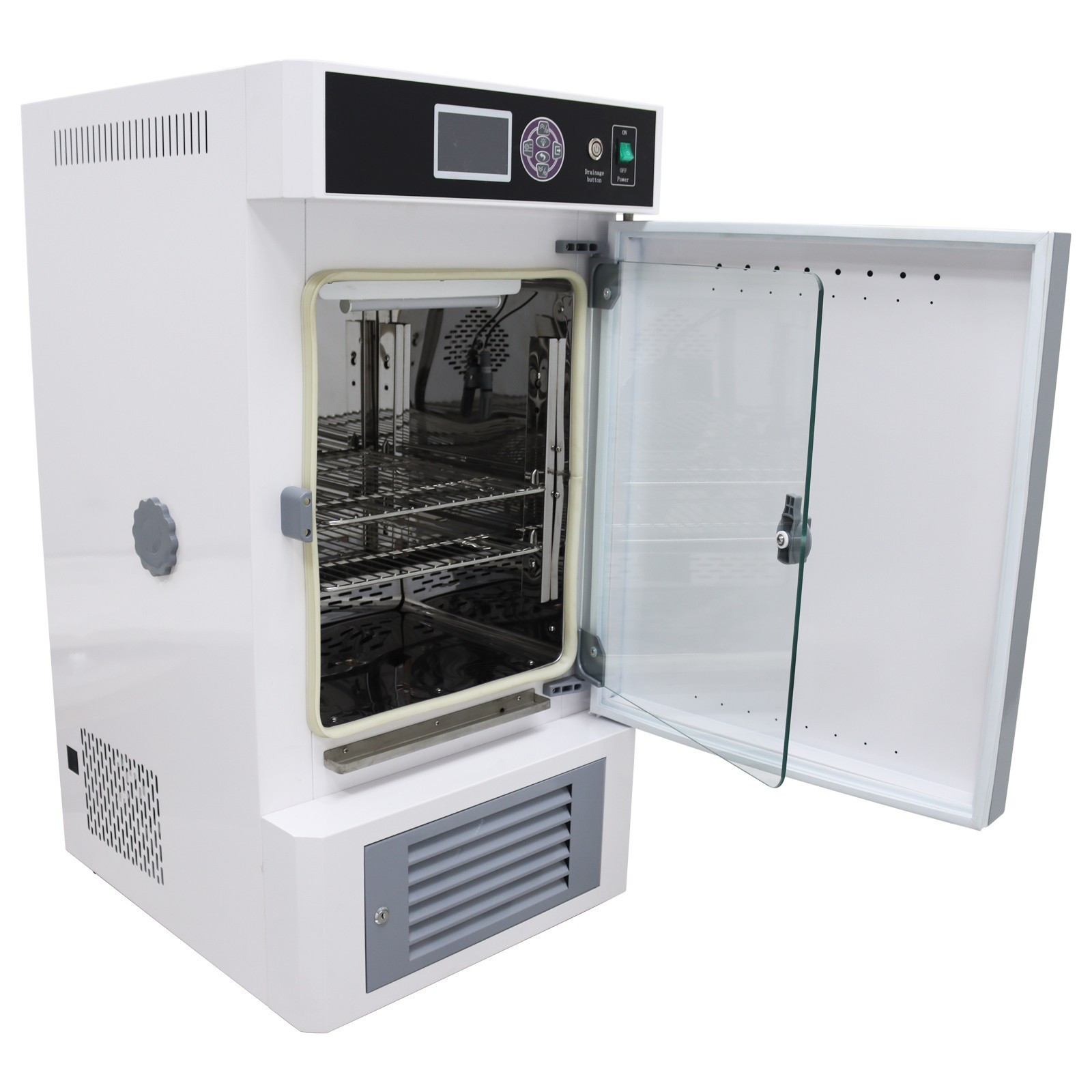 80L Constant Temperature And Humidity Incubator 220V 600W 45-95%RH Temp Adjust