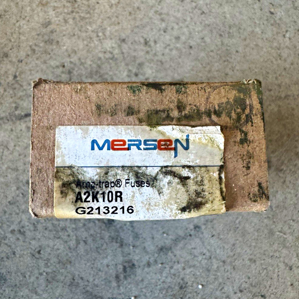 Mersen Amp-Trap A2K10R G213216 10A Current-Limiting HRC Cartridge Fuse (Qty 1)