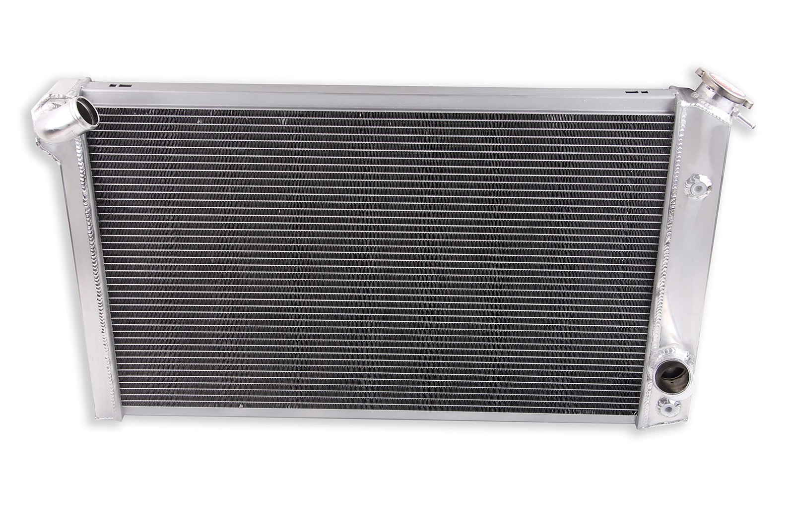 3 Row Aluminum Radiator 1973-1976 Corvette Stingray C3 5.7L 7.4L V8 Polished