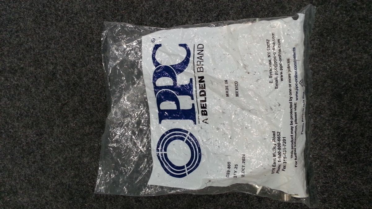 PPC CS9-860 Cable Simulator Qty 25