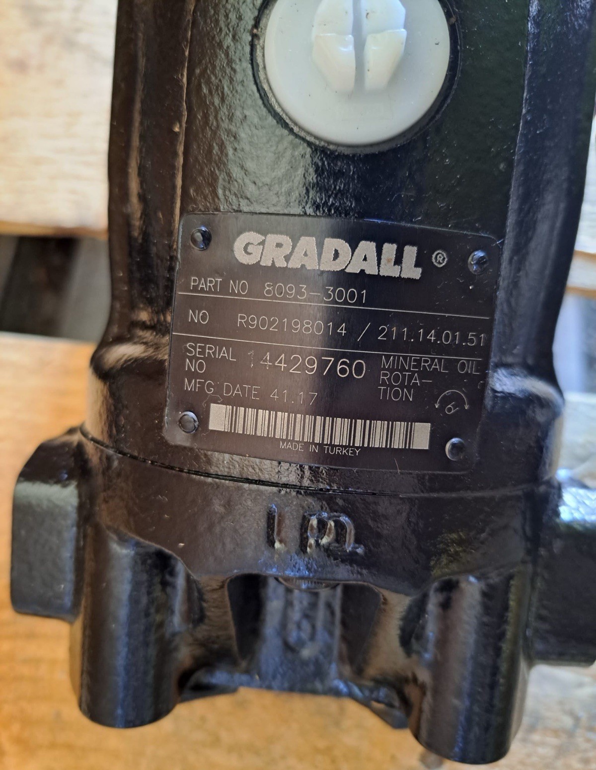 Rexroth R902198014 R902198042 AA2FM32/61W-VSD540 -S GRADALL 8093-3001 Motor New