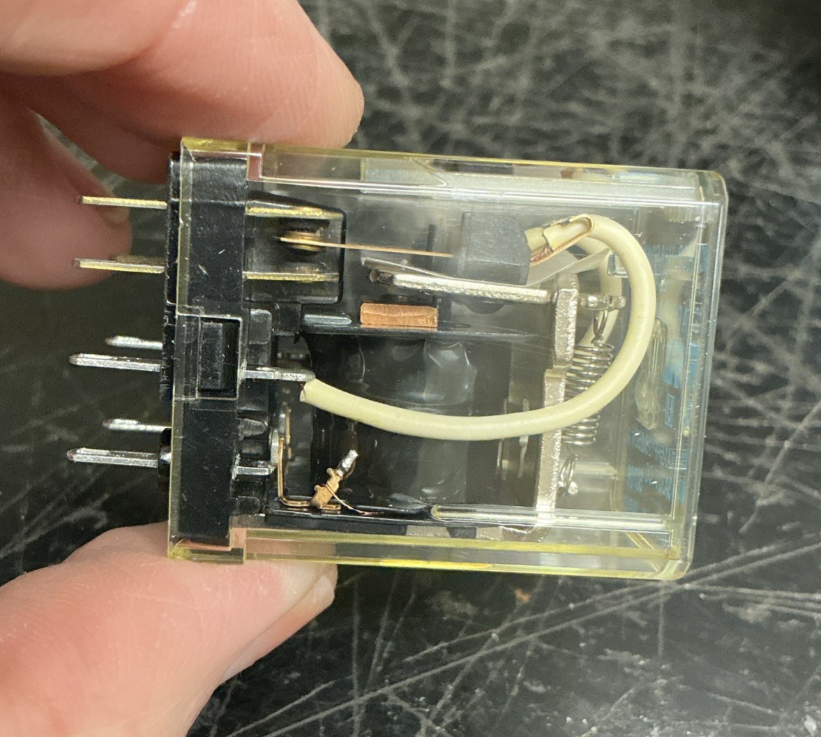 Open Box of 12 NAIS Relays HC2-H-AC240V | 220/240V