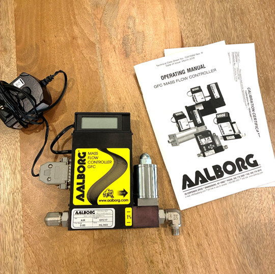 AALBORG Mass Flow Controller GFC17 Air 0-50 mL/min