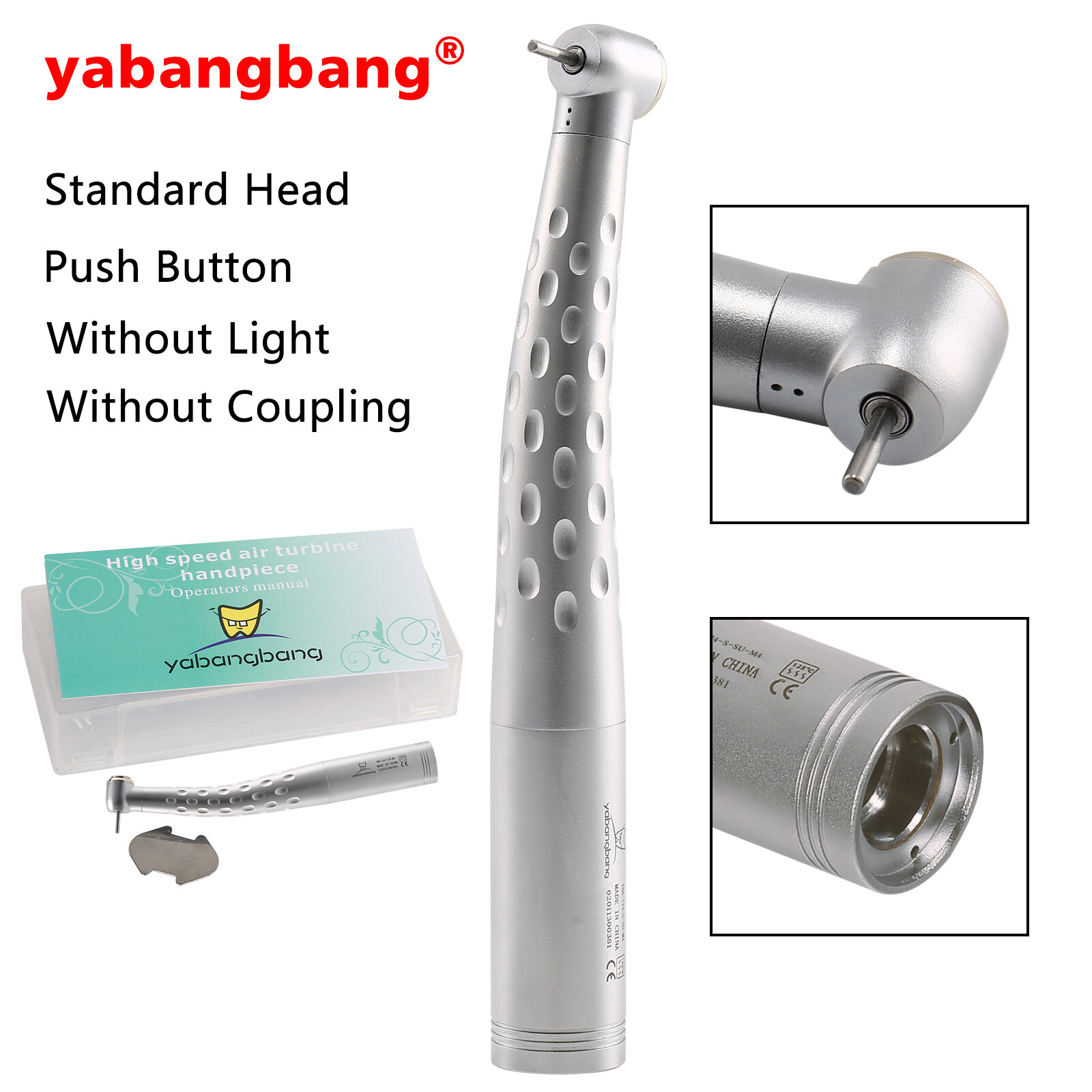 1-5 Dental High Speed Handpiece standard Head GB4 fit Kavo 4Hole coupling Swivel