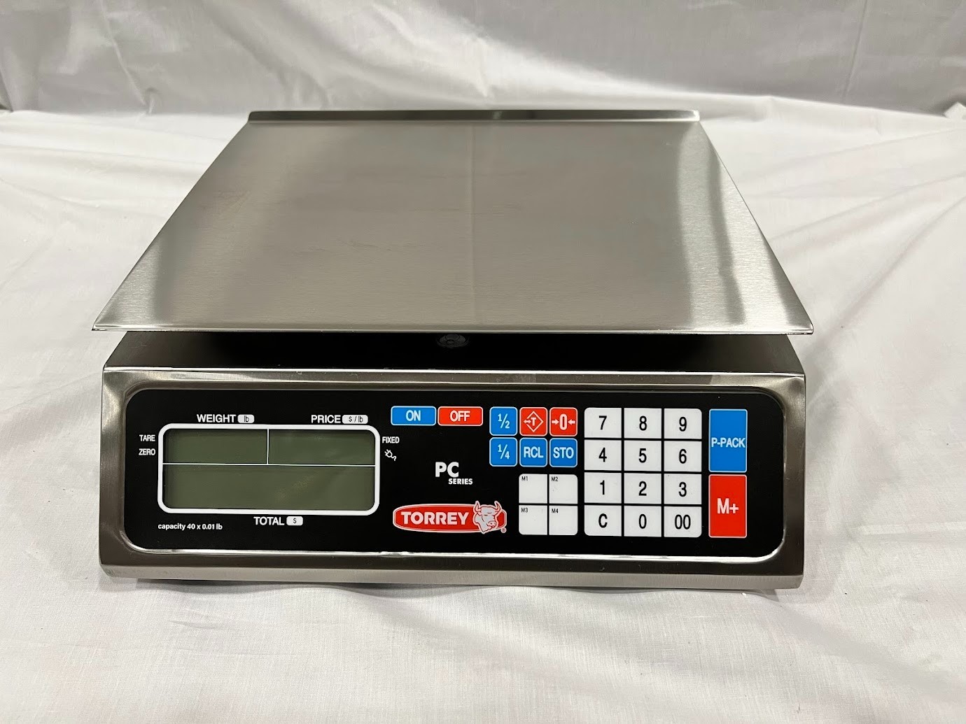 Tor Rey PC-40L 40 lb. Digital Price Computing Scale, Legal for Trade