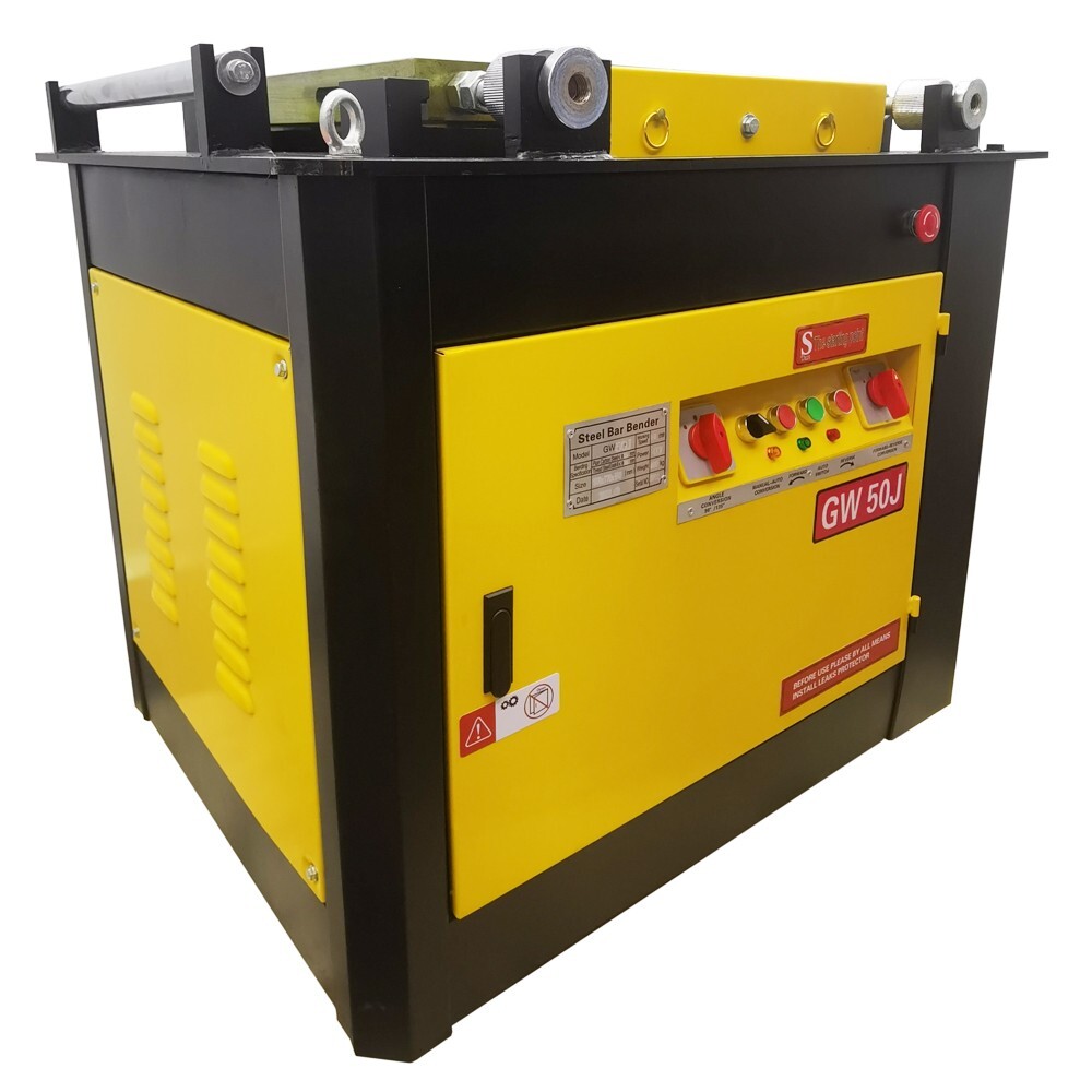 220V 4KW φ0.24 -φ2 50 Type Automatic Steel Bar Bending Machine Rebar Bender