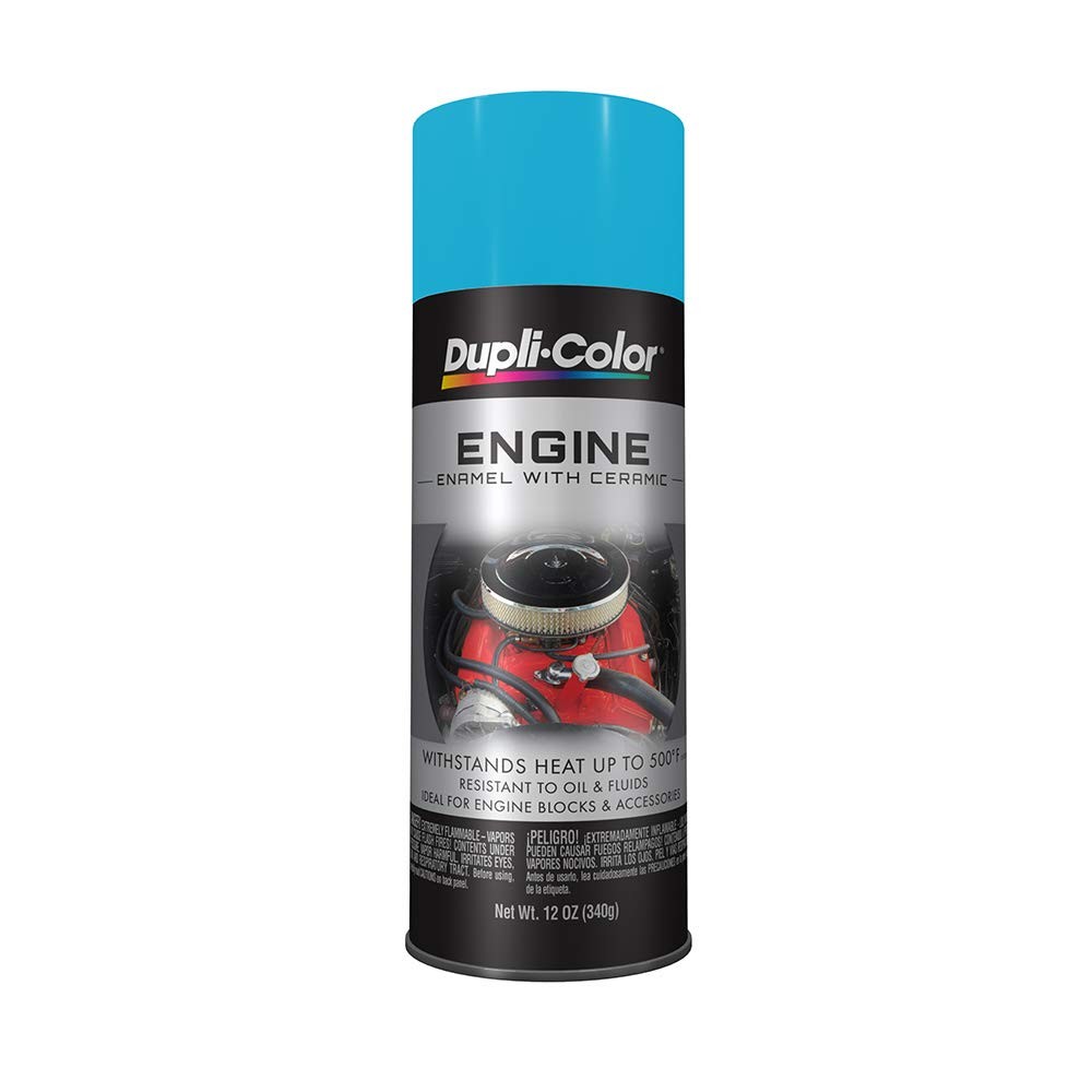 Dupli Color Engine Enamel Torque N Teal Automotive Spray Paint 12Oz High Heat