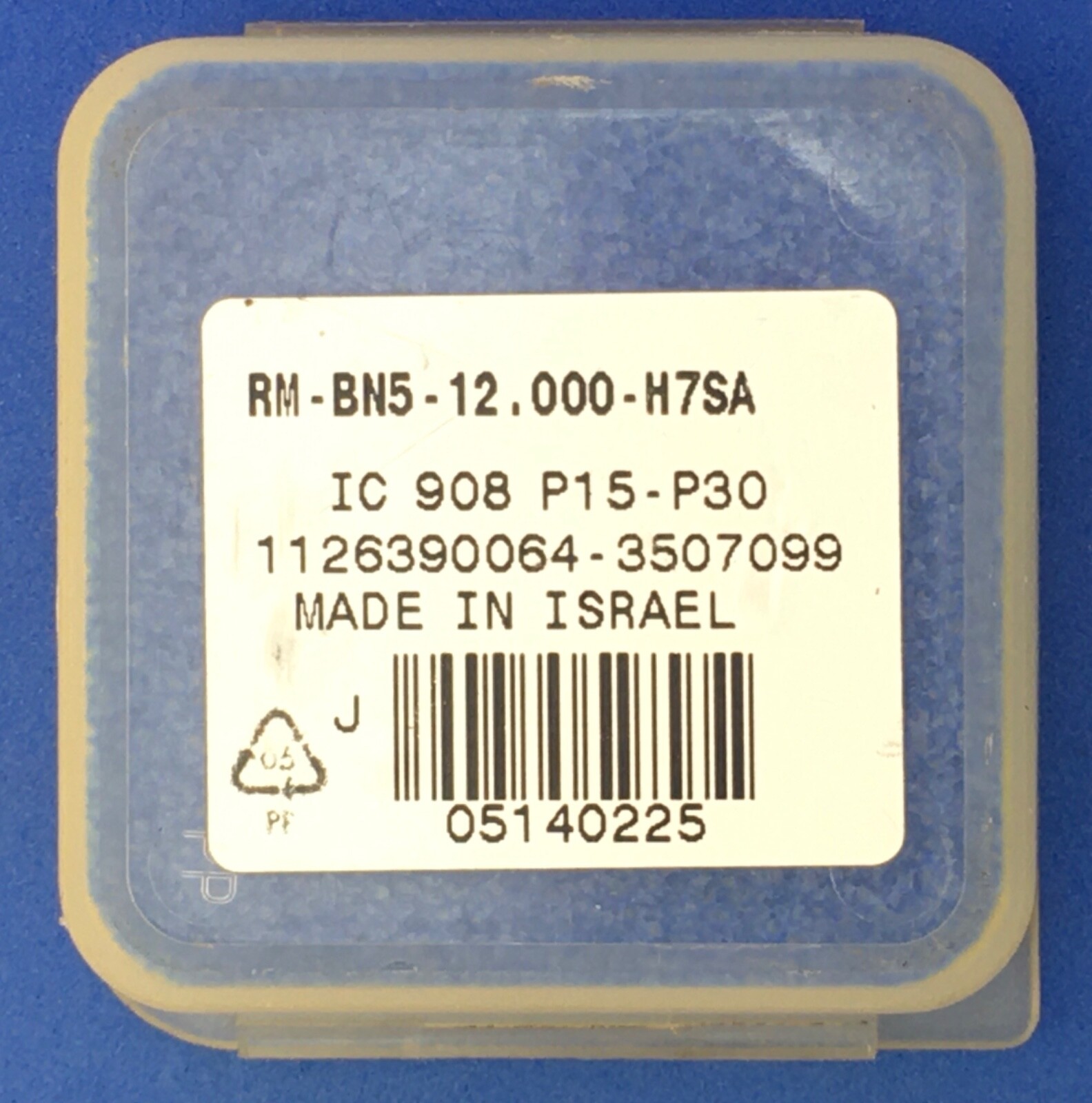 1pc ISCAR RM-BN5 12.000- H7SA 12mm Replaceable Reaming Head IC908🎯Machinist