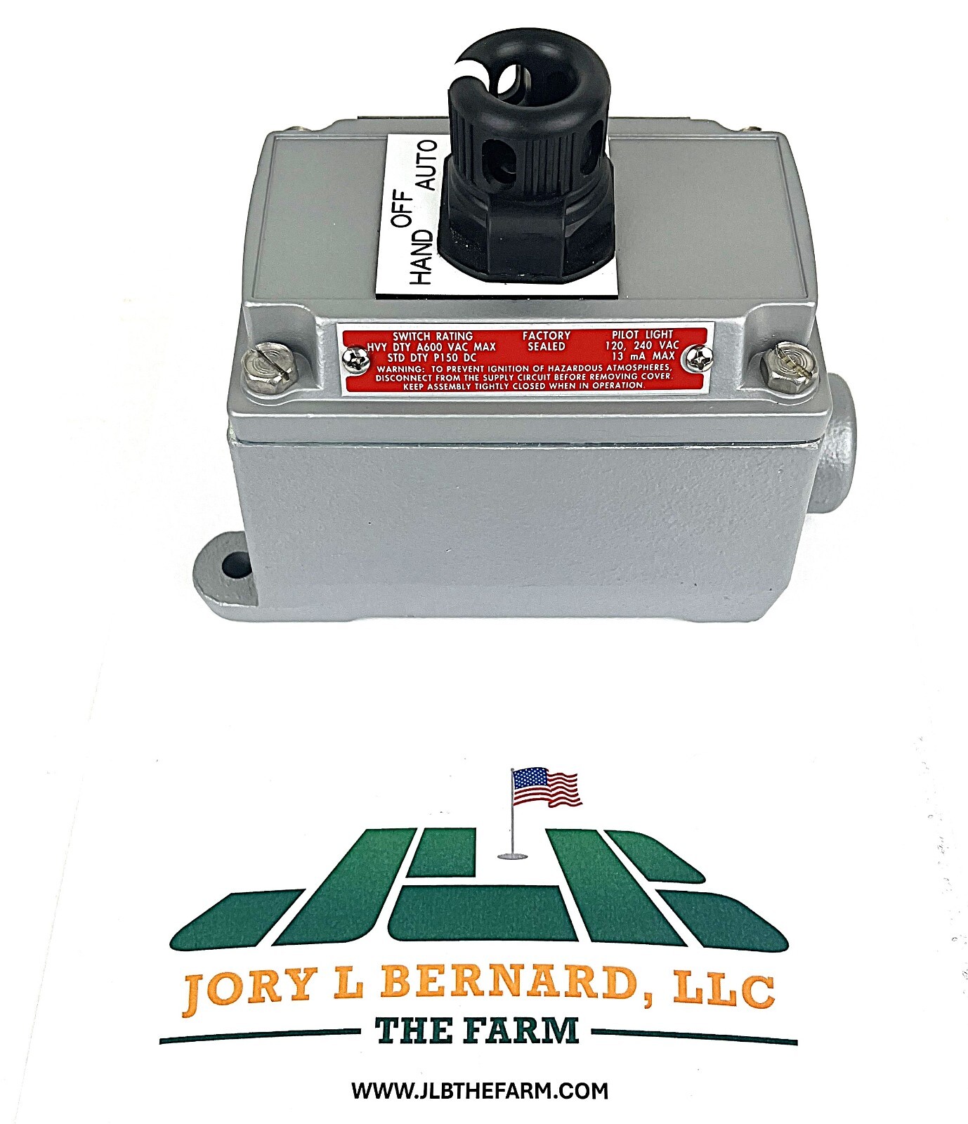 APPLETON, ED2S175102, 3/4″NPT, EXPLOSION-PROOF, SWITCH CONTROL STATION, NOS S
