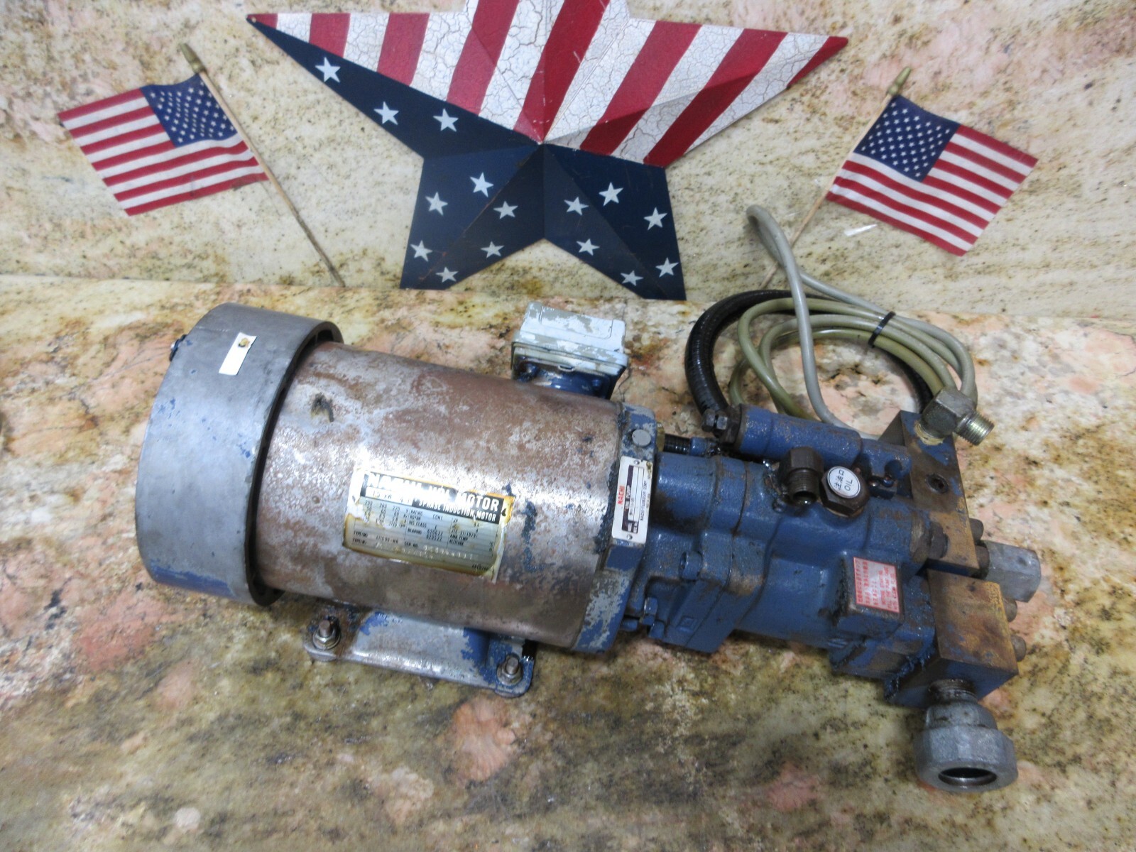 NACHI LTIS90-NR VSBA-0A4B15 UPV-1A-16N0-1.5-4-Z-15 PVS-1B-16N0-UZ-11 MOTOR PUMP