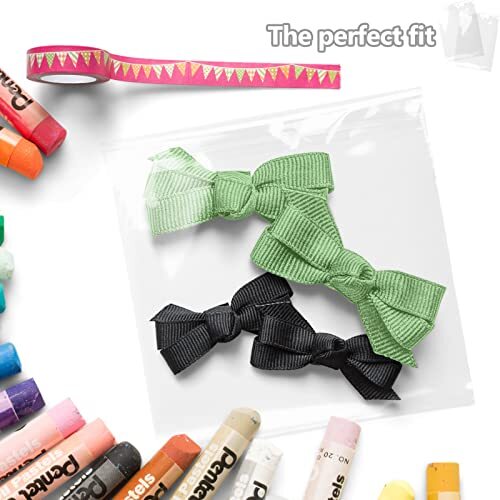 Pack of 200, Acid-Free Crystal Clear Sleeves Storage Bags for Photo Prints