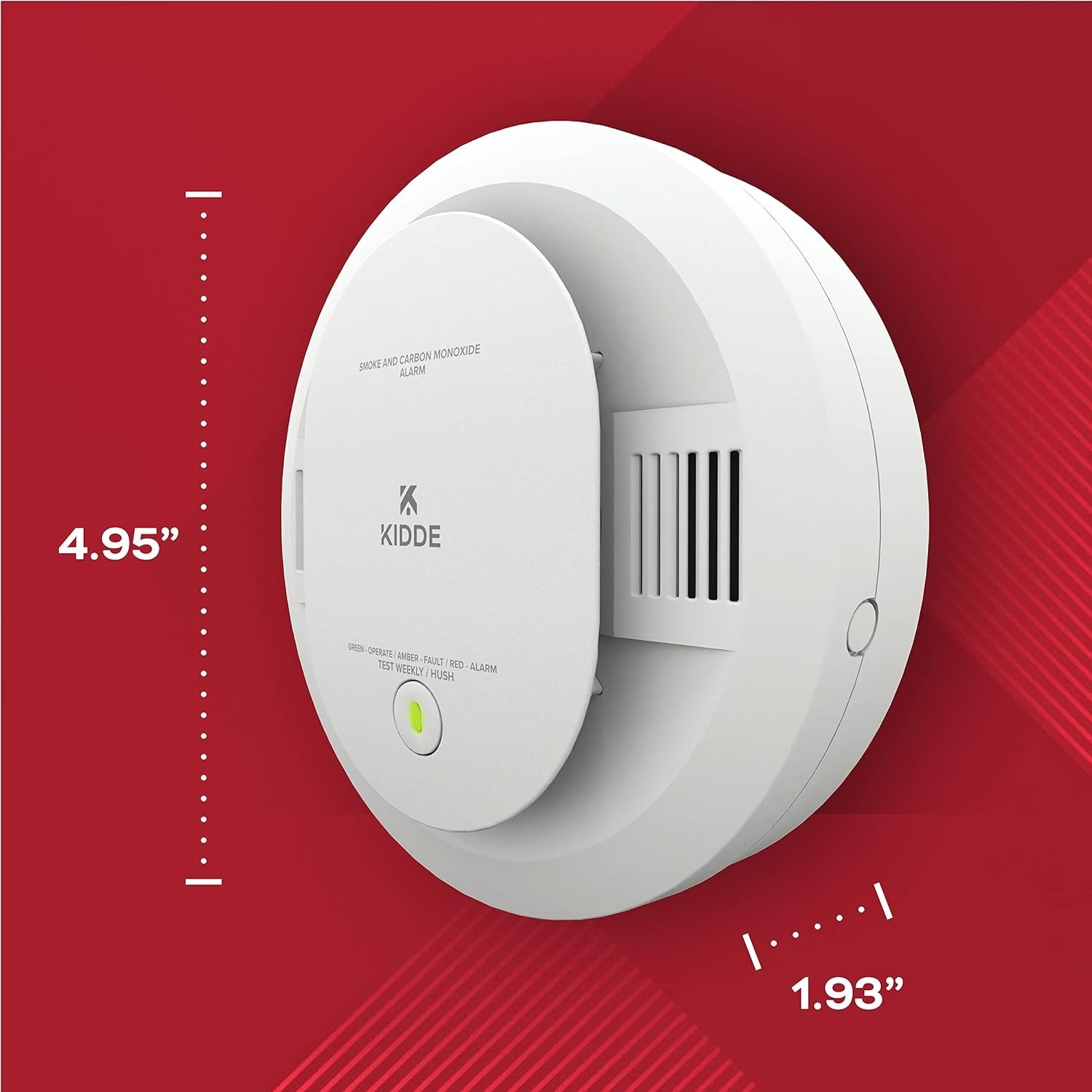 Kidde Smoke & Carbon Monoxide Detector 900-CUDR-V AA Battery Powered, not wired