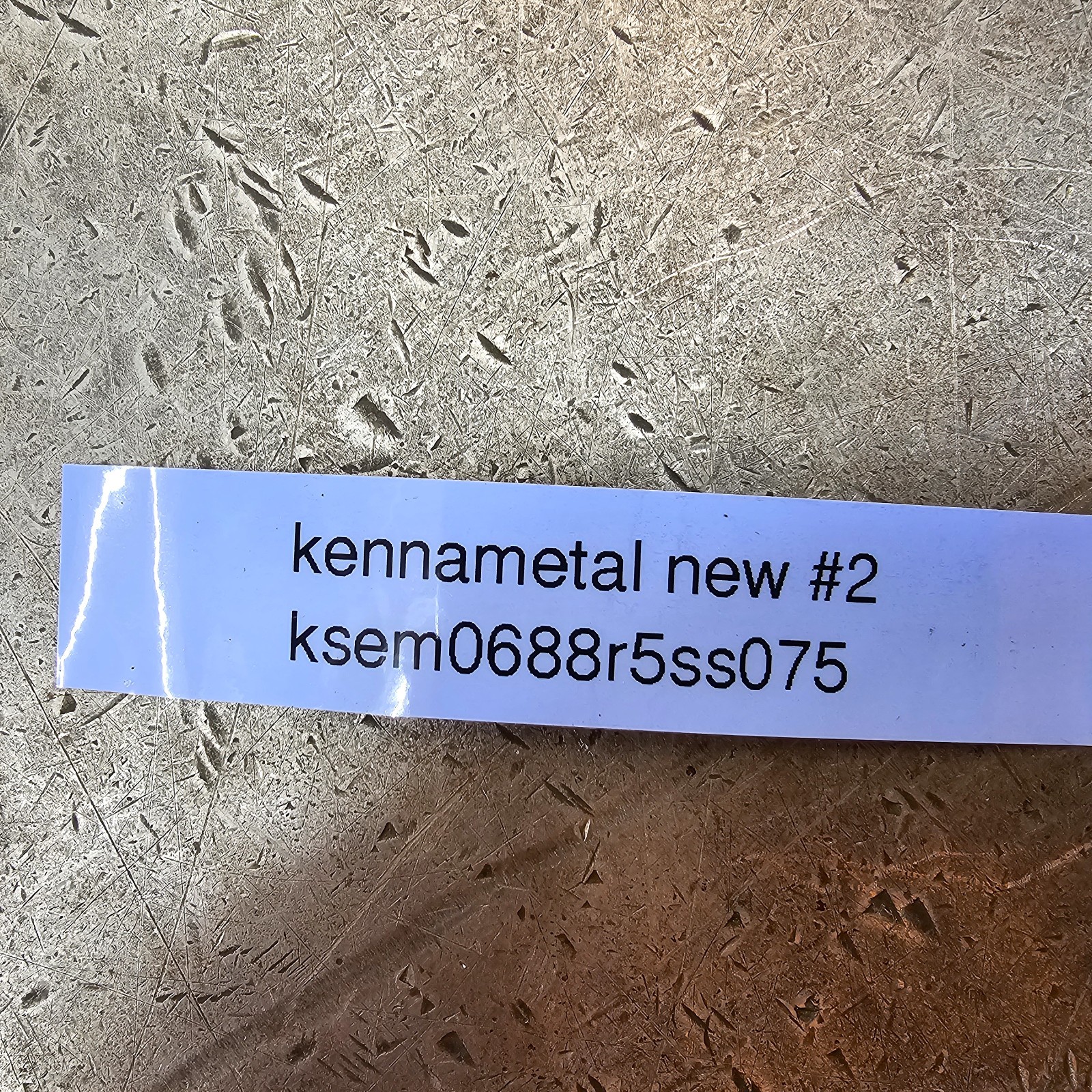 Kennametal .69-.705 17.5-17.9mm Ø Insert Drill .75 Shank 3.5 DOC KSEM0688R5SS075