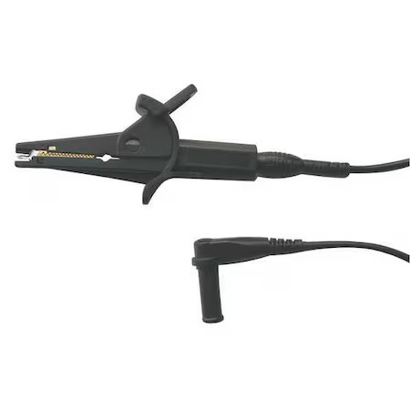 Zoro Select 4Wpz5 Test Clip Lead, Cat Iii 1000V, Cat Iv 600V, Shrouded Banana,