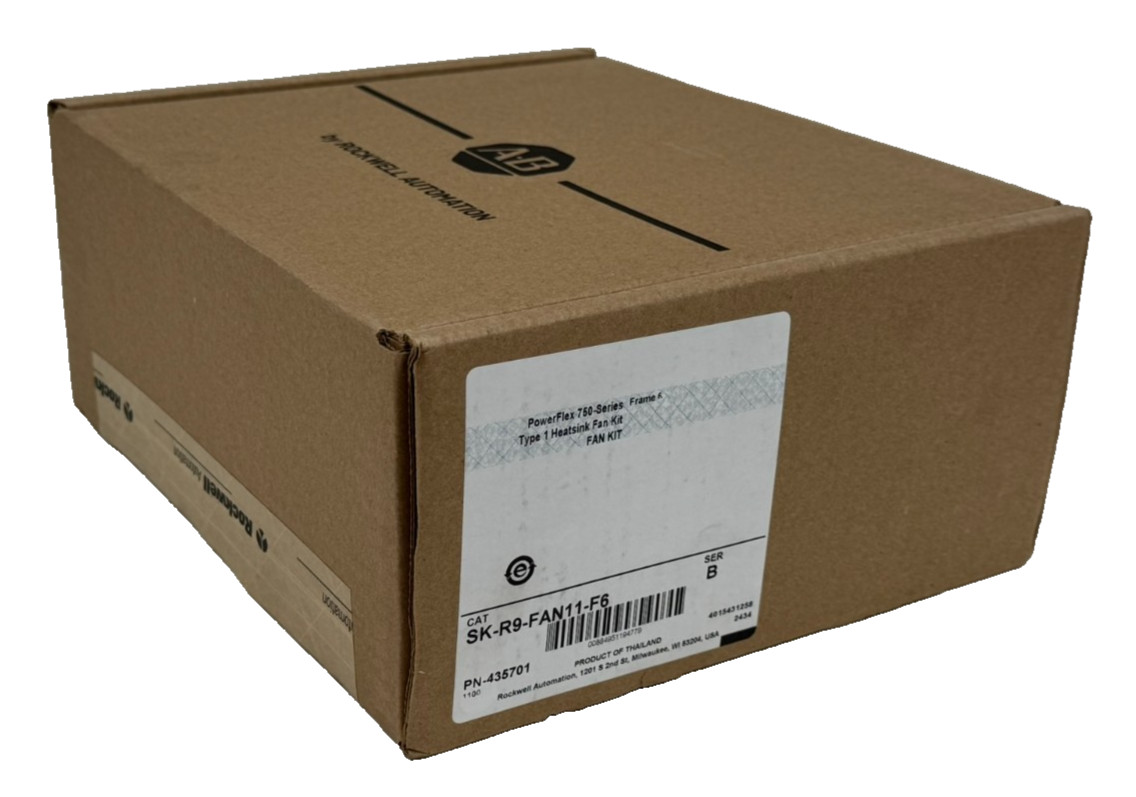 ALLEN BRADLEY SK-R9-FAN11-F6 POWERFLEX 750 FAN KIT SER. B UNOPENED SURPLUS