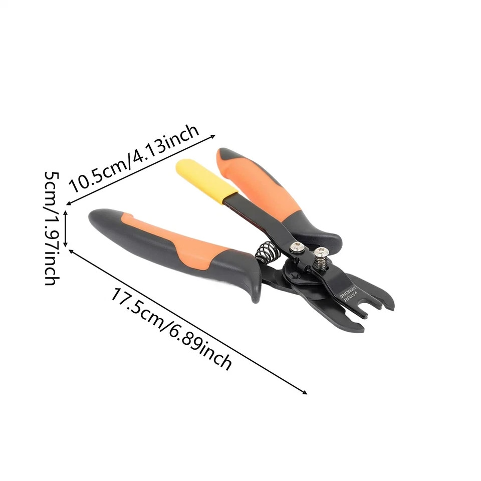 Air Line Disconnect Pliers 1/4 5/16 Push to Connect Pneumatic Tool