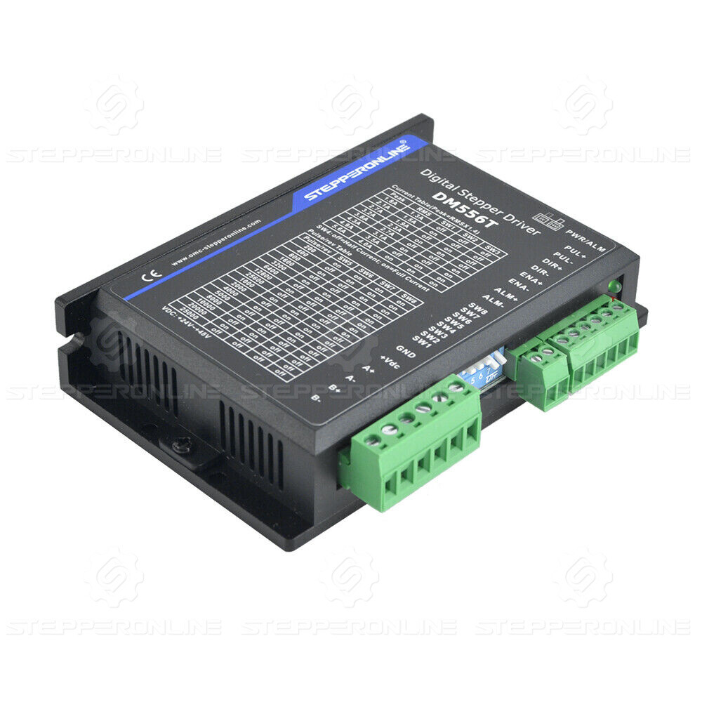 STEPPERONLINE 4 Axis Stepper Motor Nema 23/24 Driver DM556T 1.8-5.6A 20-50VDC