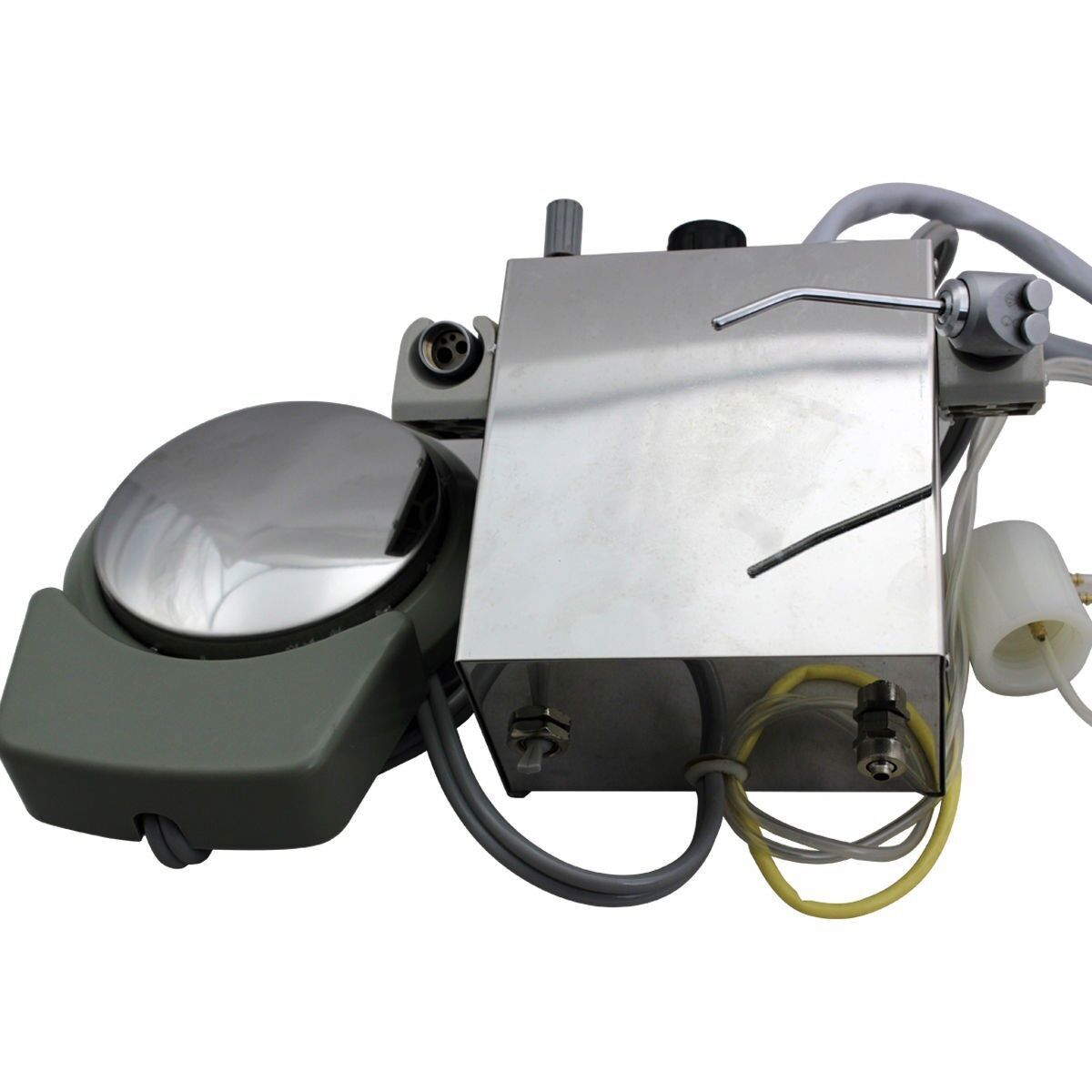 2/4 Holes Portable Dental Turbine Unit Work for Air Compressor & 3 Way Syringe