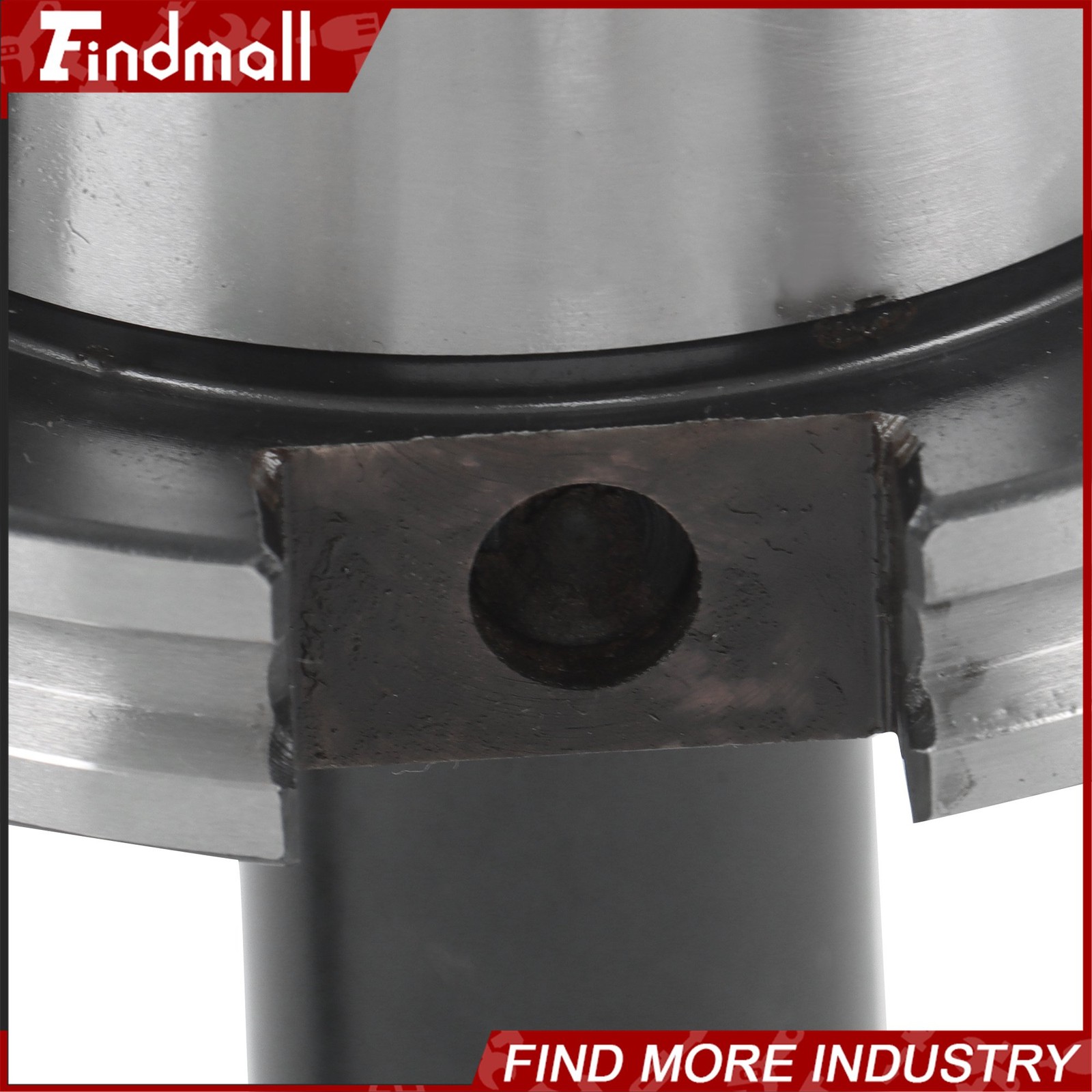 Findmall 2 Pcs CAT50 ER16 Collet Chuck Set 4″ Projection for CNC Mills
