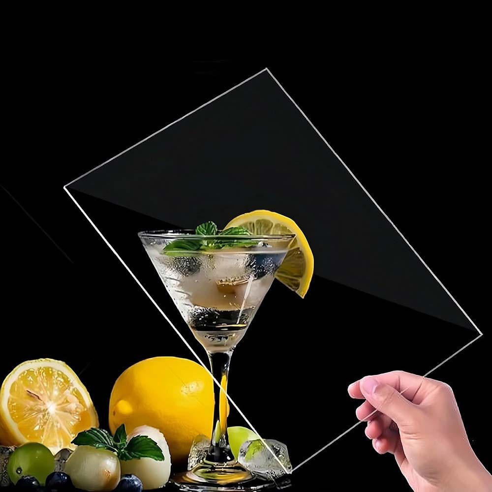 Clear Perspex Sheet Panel Cut Glass Plastic Plate Thick 1mm 1.5mm 2mm 3mm – 20mm