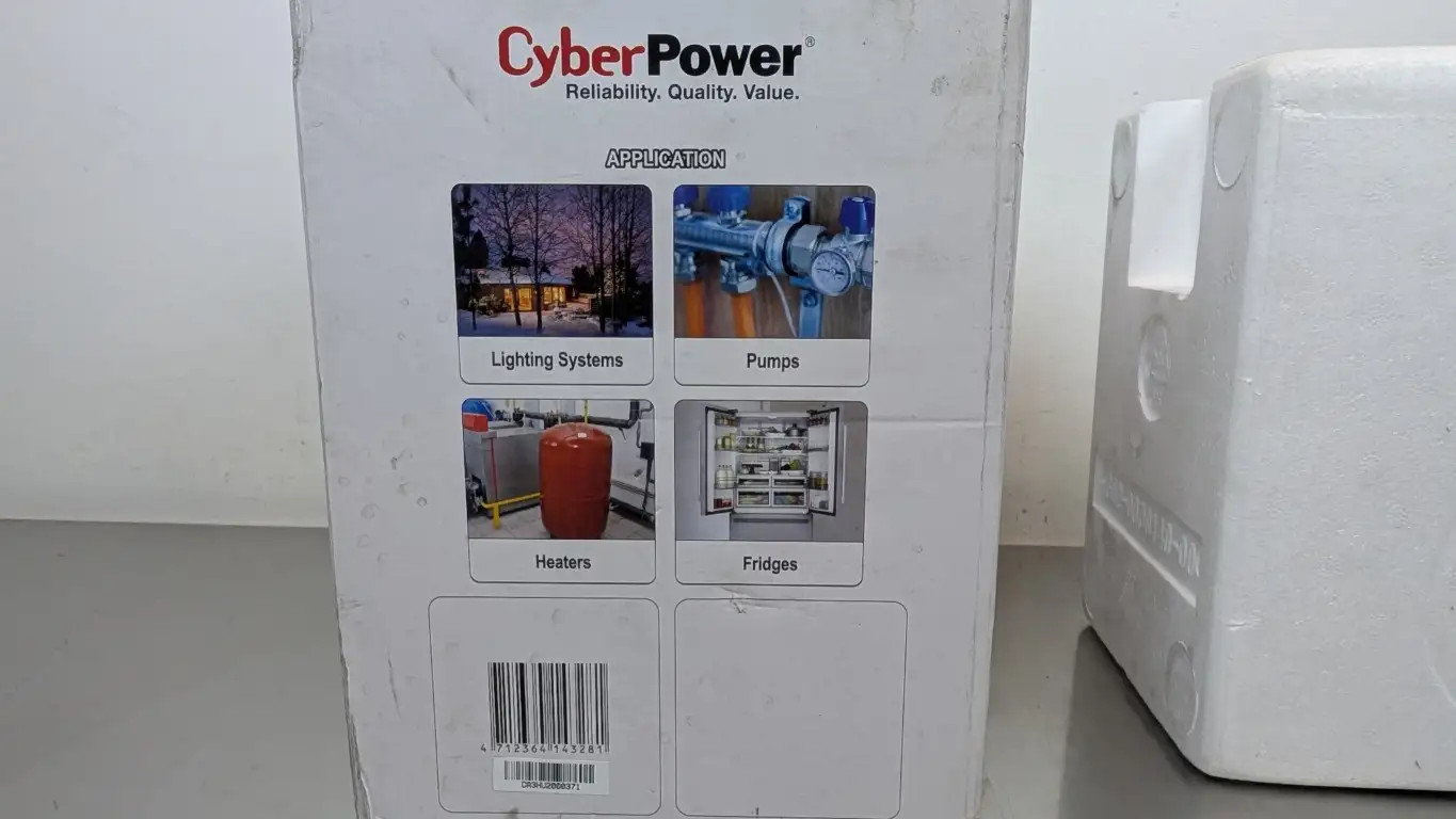 CyberPower CPS600E Backup Power Inverter 10ms Transfer Time