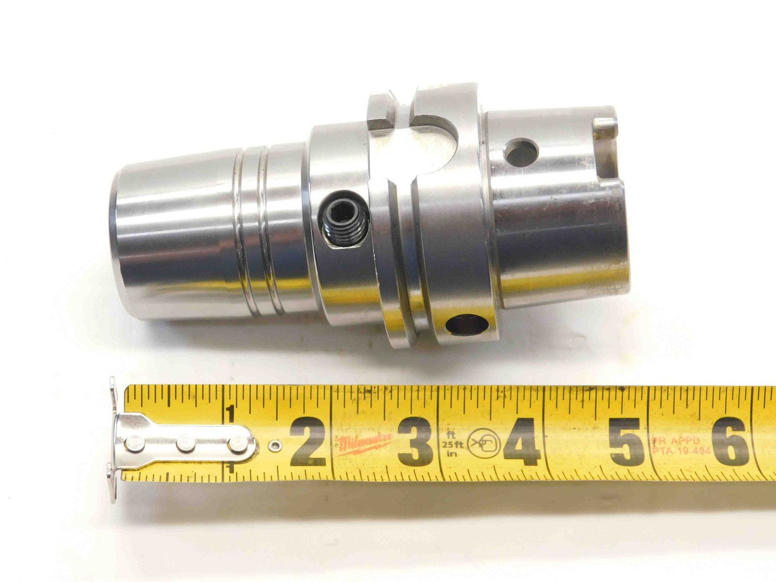 HSK63A SCHUNK 20mm I.D. HYDRAULIC CHUCK TOOL HOLDER 20mm 90mm PROJECTION 204056
