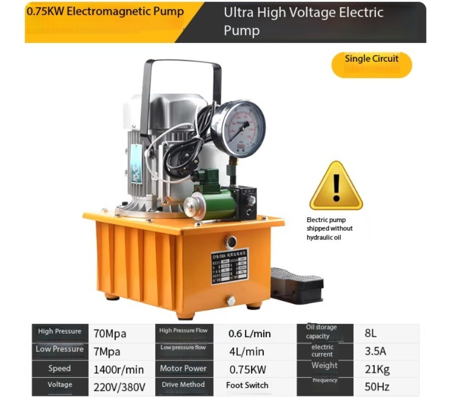 GYB-700A Solenoid Valve Pump Station Single/Dual Circuit Hydraulic Oil Pump