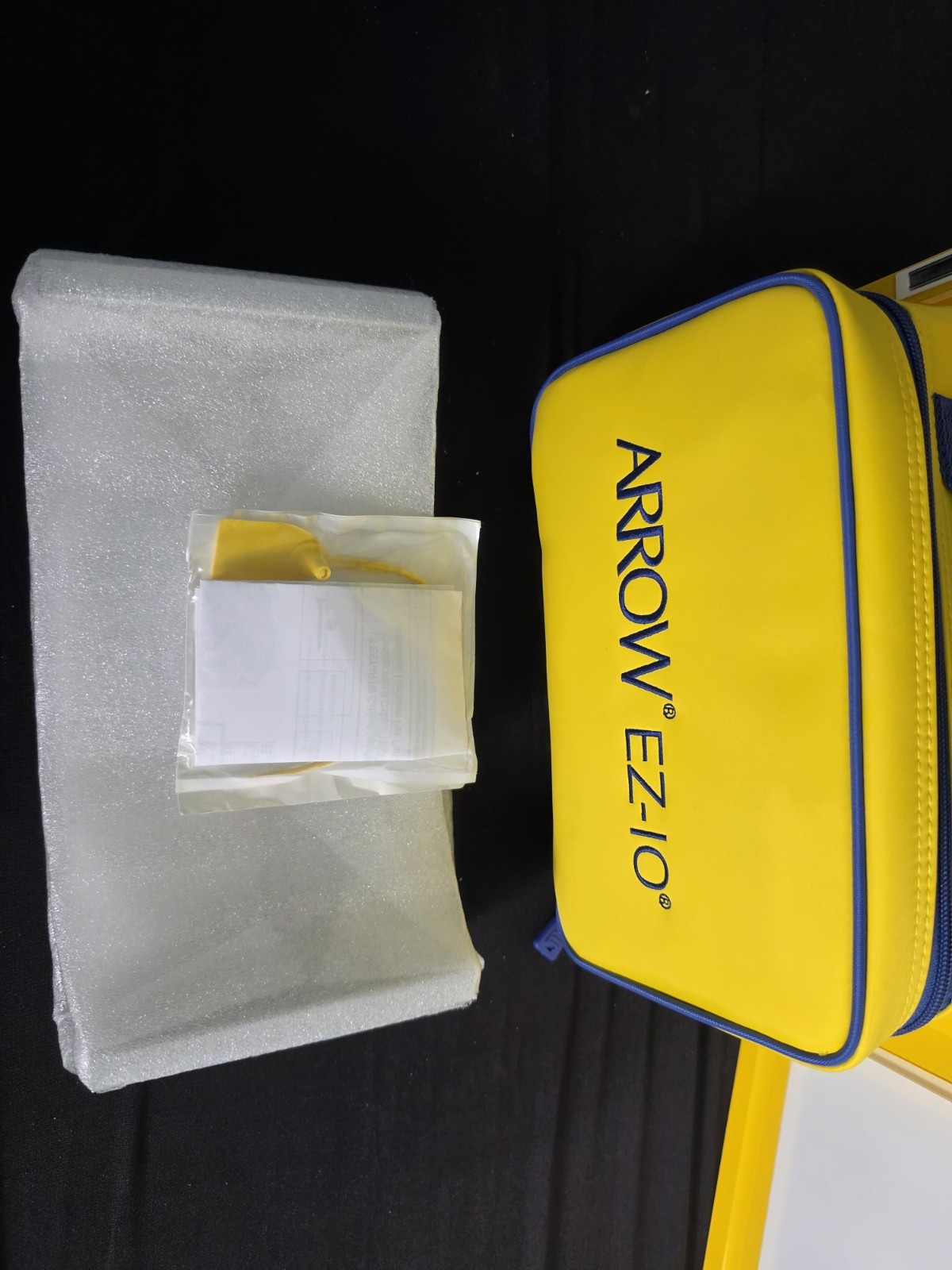 NEW Arrow EZ-IO LifeStart Cabinet And Bag Yellow