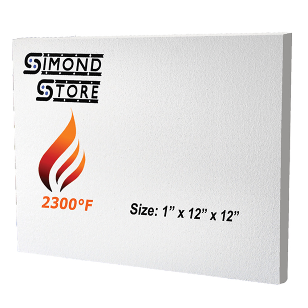 Ceramic Fiber Board , (2300F) (1″ X 12″ X 12″) Thermal Insulation Board