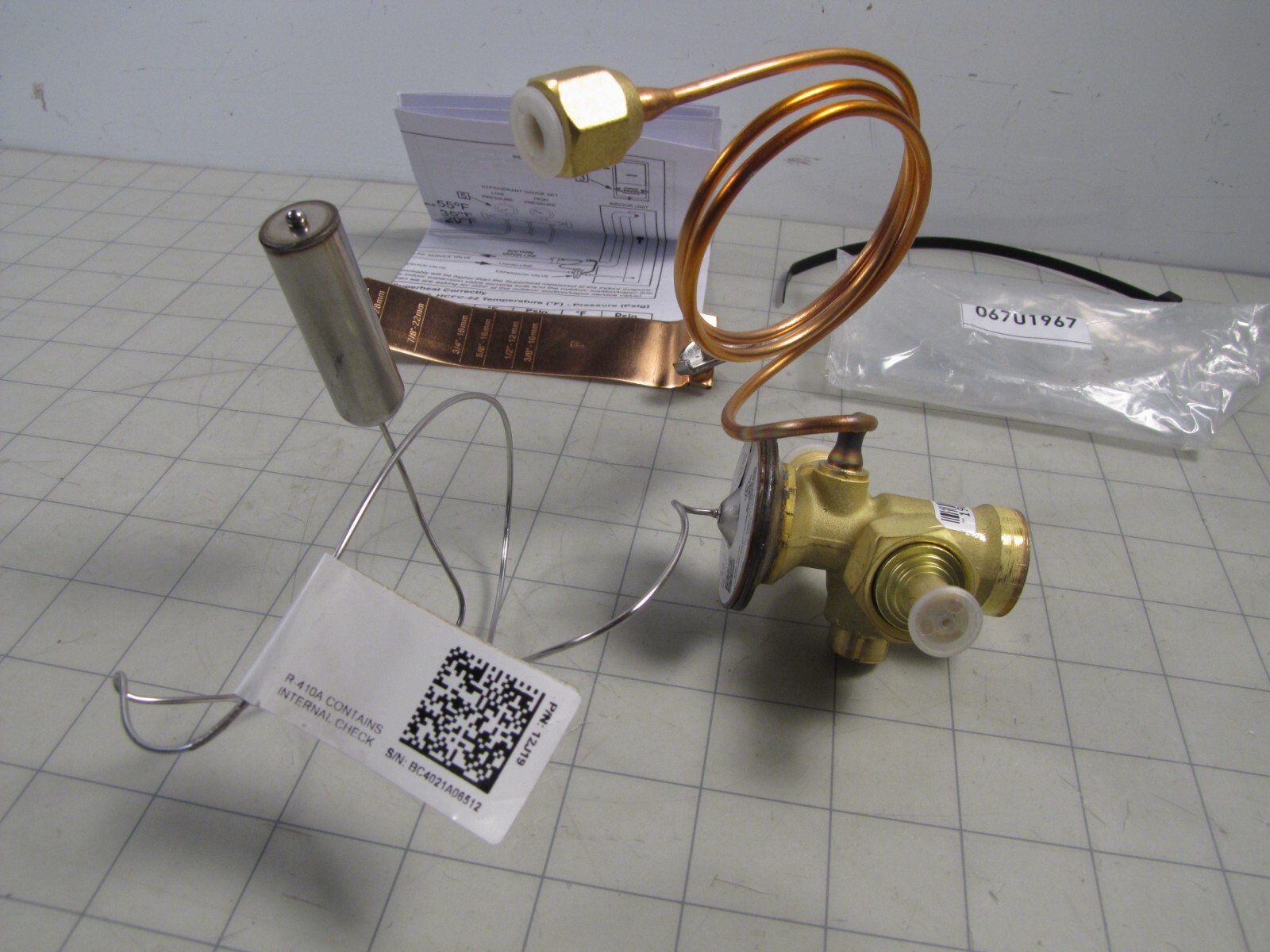 Danfoss 12J19 Thermal Expansion Valve TR6 067U315 *Read Description* NEW