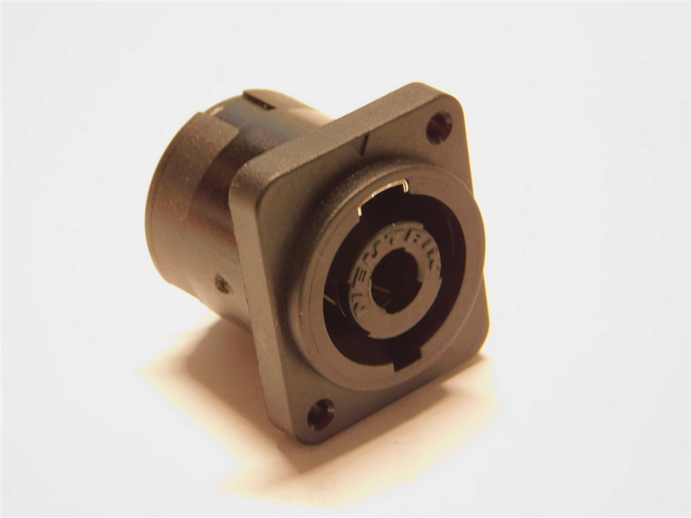 5 Neutrik NL4MD-V-2 SpeakON 4-Pole Loudspeaker Chassis Connectors , V. PC Mount